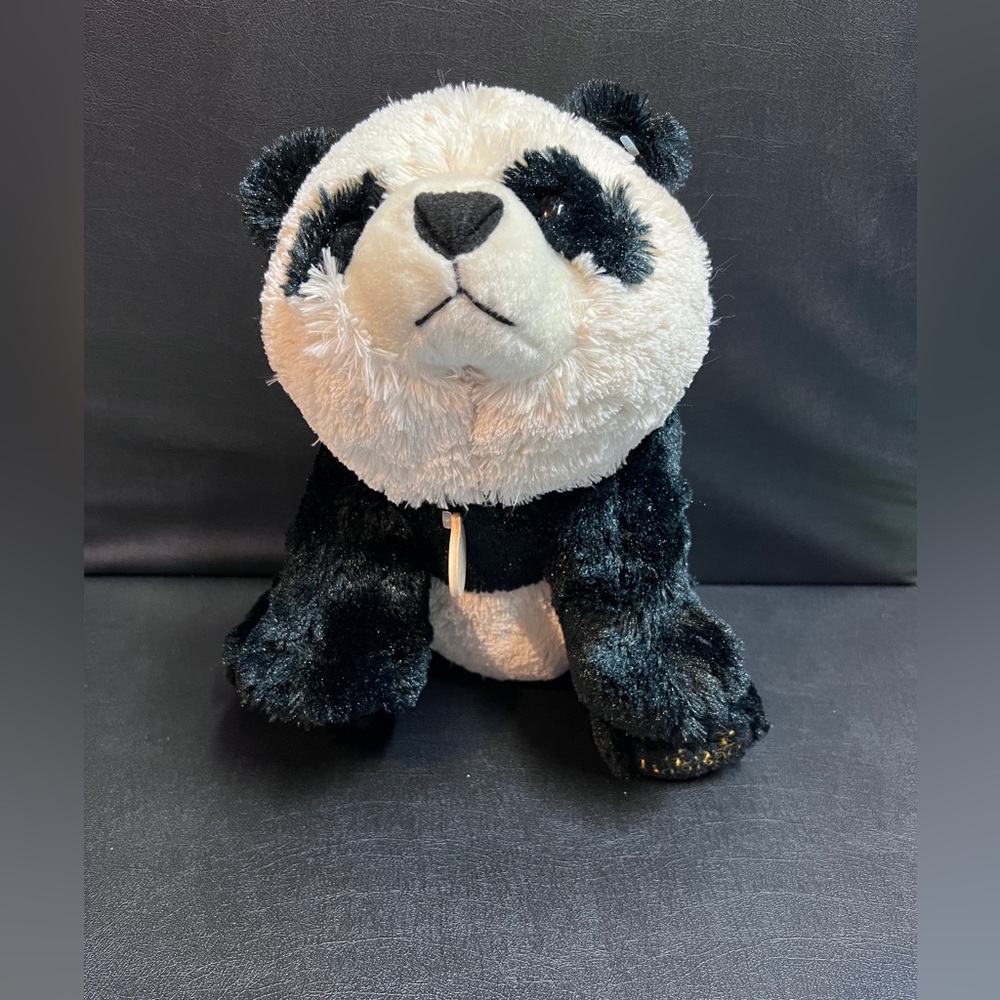 Smithsonian zoo  Panda Bear Toy - Black and White